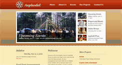Desktop Screenshot of churchofasphodel.org